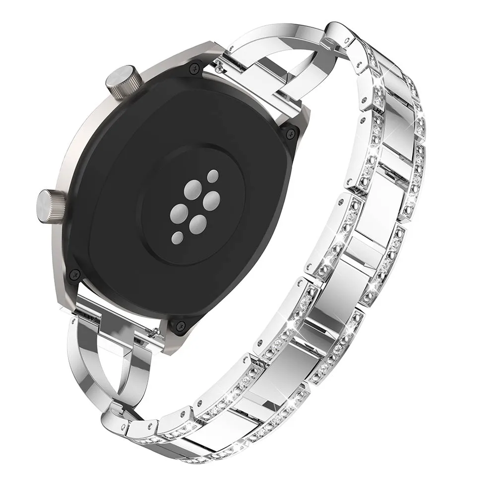 Ремешок на запястье для Huawei Watch GT ремешок 22 мм сменный Браслет Samsung Galaxy 46 Блестящий