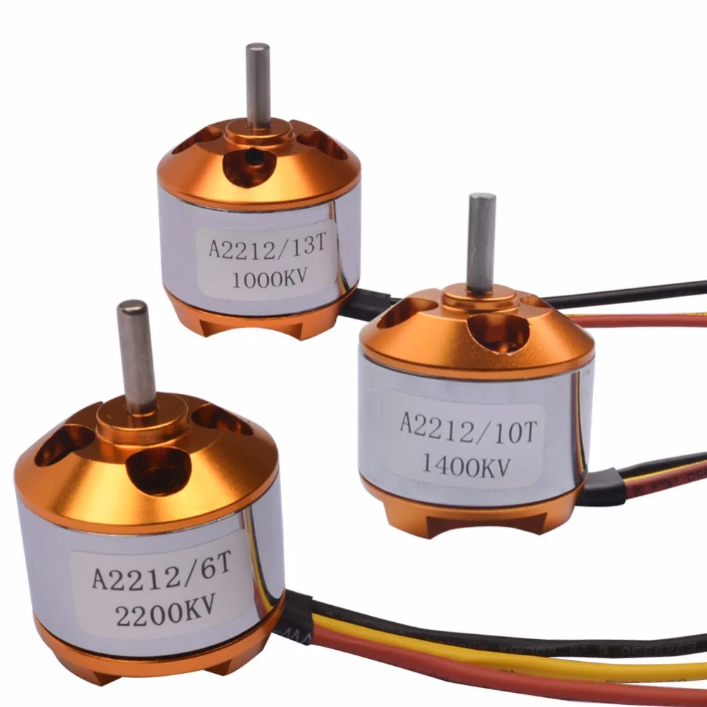 Радиоуправляемый бесщеточный двигатель A2212 1400KV 1000KV 2200KV RC ЗАПАСНЫЕ ЧАСТИ огневая