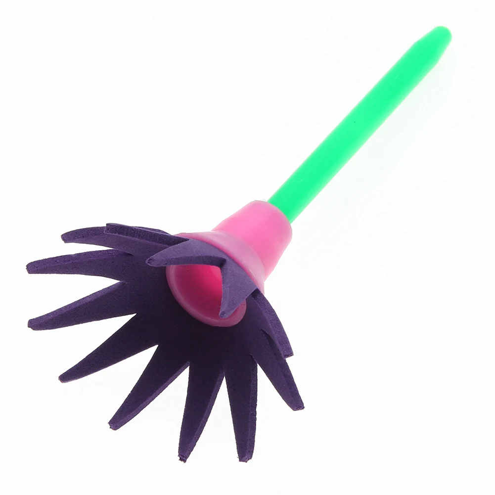 4 шт./компл. губчатая кисть для рисования забавные игрушки детей DIY цветочная