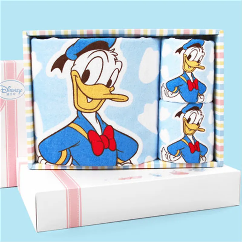 Disney 3 шт. желтое полотенце для лица с Микки банное подарочная упаковка супер