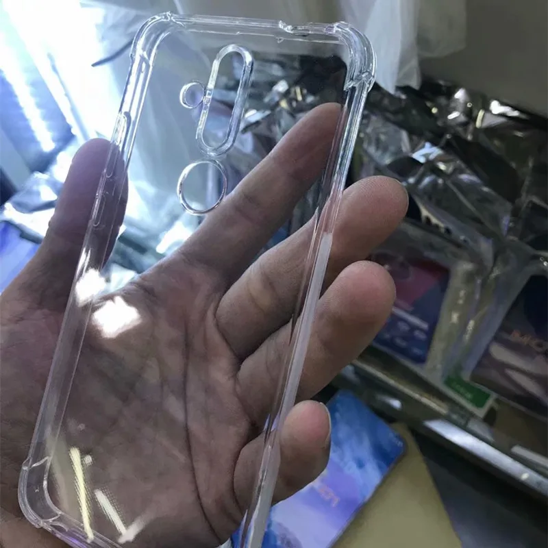 Anti-knock Clear TPU Case For Nokia 4.2 / X71 shockproof Silicone Transparent Soft Back Cover |