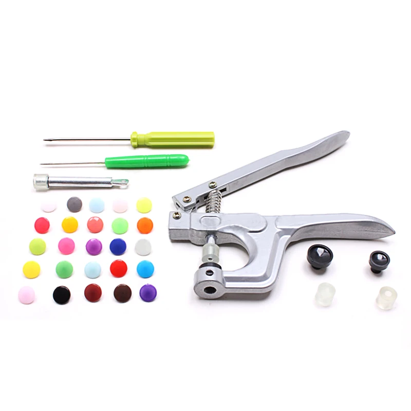 Новые металлические крепежные плоскогубцы для кнопок + 150 шт. T5 Пластиковые