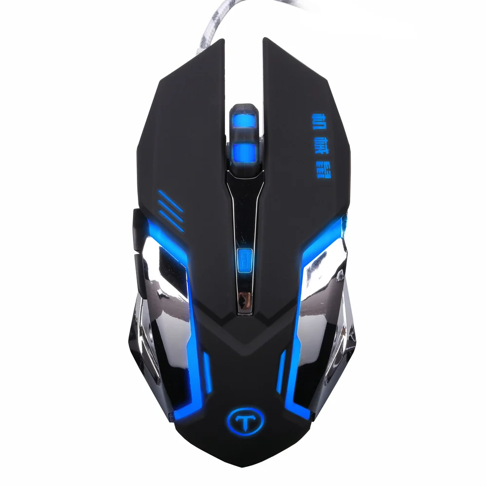 MMR2 black Игровая мышь, 6 кнопок, регулируемая, 3200 dpi, оптическая, для программирования макросов, проводная, USB, игровая мышь, 4 цвета, дышащая, переменный светильник, мыши - Цвет: MMR2 black