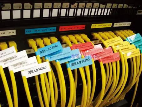 Этикетка бирка для маркировки кабелей и проводов FTTH волоконно-оптические этикетки для сетевых кабелей, наклейки, 900 шт., 30 шт