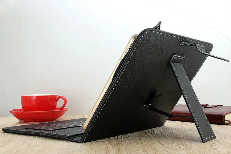 CARBAYTA ультра тонкая мультимедийная Кожаная клавиатура для Android Tablet PC 10 1 дюймов