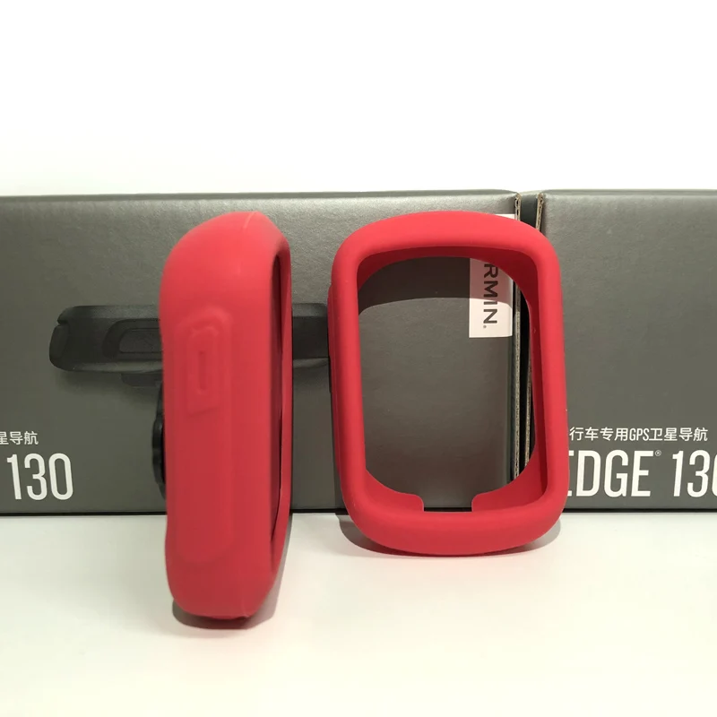 GARMIN EDGE 130 Bicycle computer protection cover Silicone colo protective case + LCD Screen Protector (For GARMIN Edge130 )