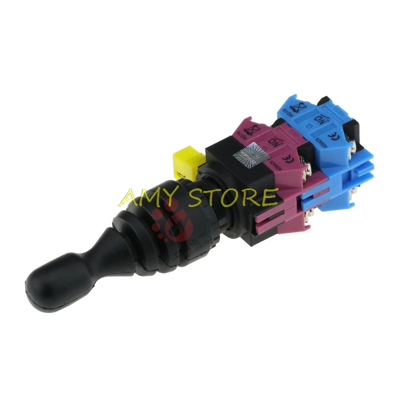 4NO 4 Position Momentary Normal Open Monolever Joystick Switch Cross Spring Return Rest Button HKD-FW24 | Обустройство дома