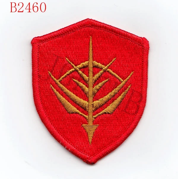 100% Вышивка GUNDAM NEO ZEON военные тактические нашивки с вышивкой для морального