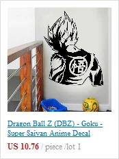 Виниловая наклейка на стену Dragon Ball z Broly аниме японский мультфильм искусство F744