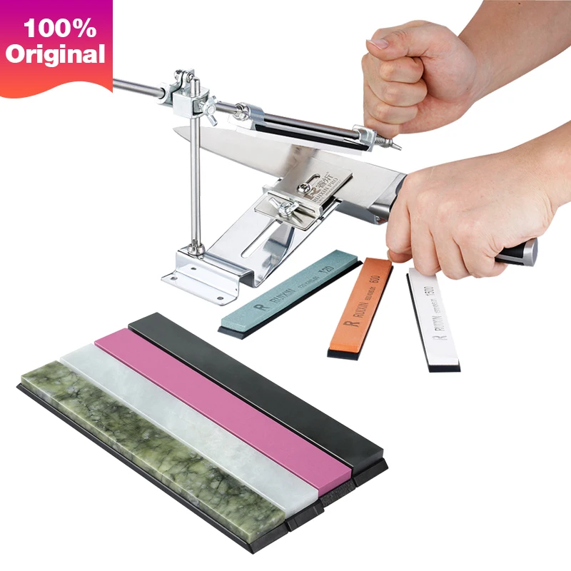 Точилка для ножей с 4 камнями RUIXIN PRO III профессиональная система заточки кухонных