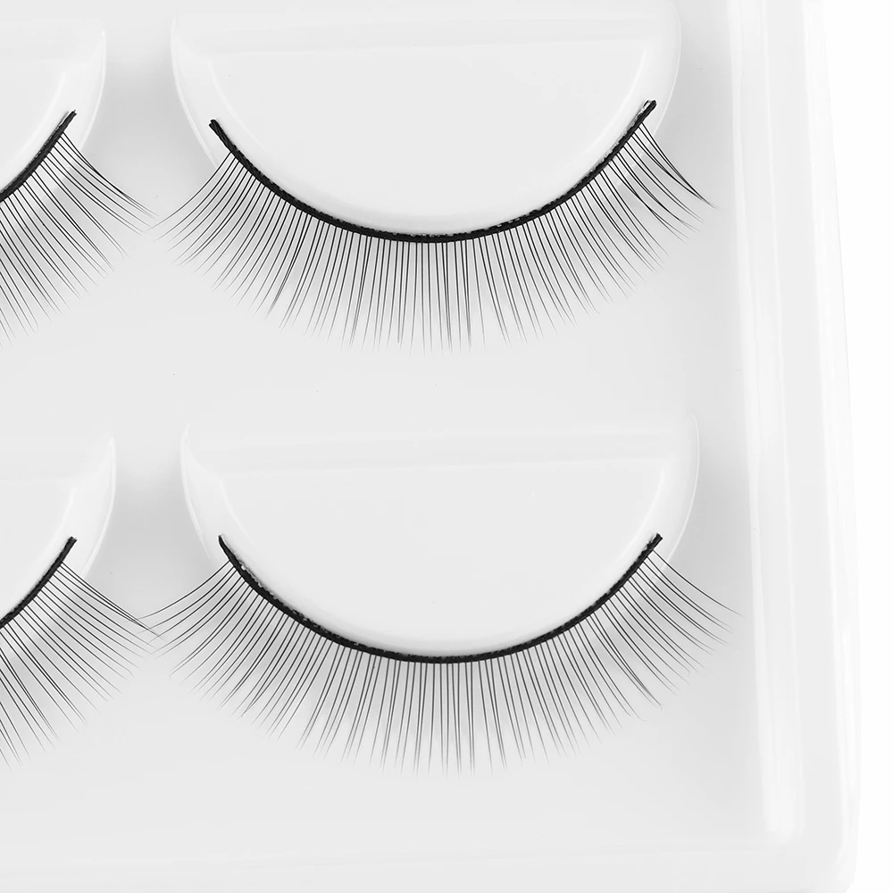 5 пар/компл. Накладные ресницы ручной работы тренировочные для наращивания