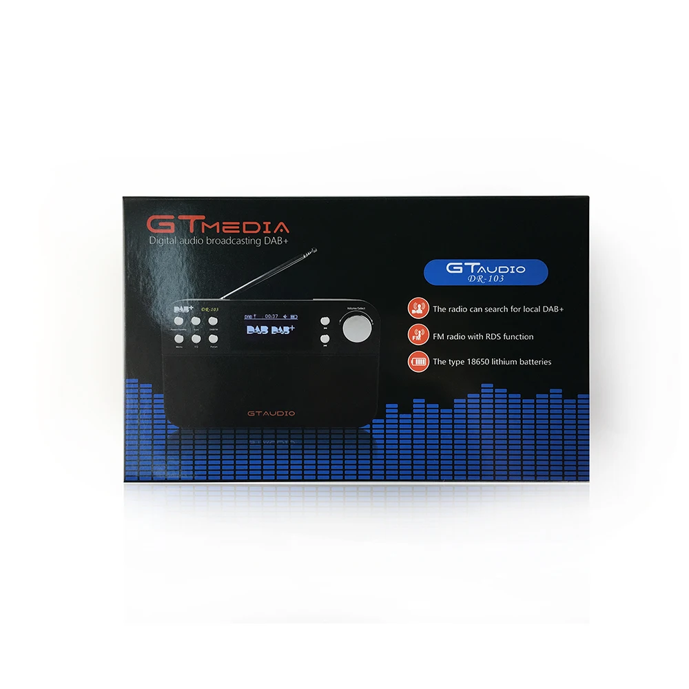 Горячая Распродажа профессиональное радио GTMedia с поддержкой Bluetooth встроенный