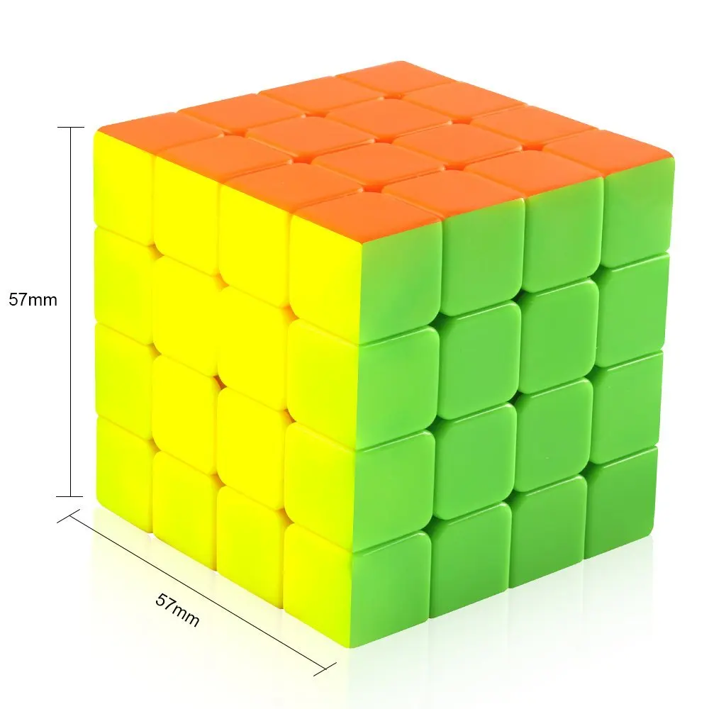 D FantiX Mini Cyclone Boys 4x4 speed Cube Невидимый волшебный куб 4x4x4 Пазлы игрушки (57 мм версия