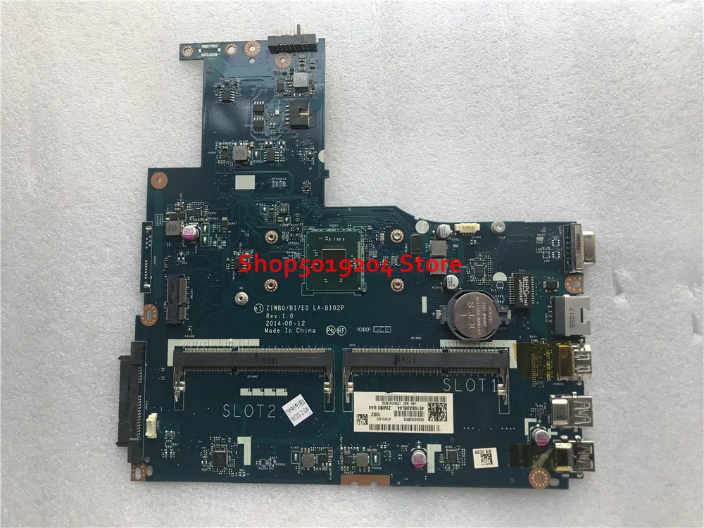 Для Lenovo B50 30 материнская плата для ноутбука ZIWB0/B1/E0 LA B102P N3540 100% протестированная