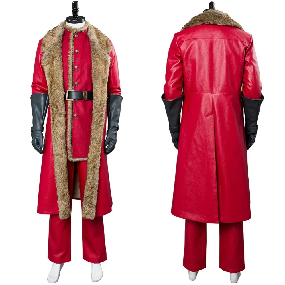 

The Christmas Chronicles Santa Claus Cosplay Costuem Red Outfit Full Suit Halloween Christmas Cosplay Costumes