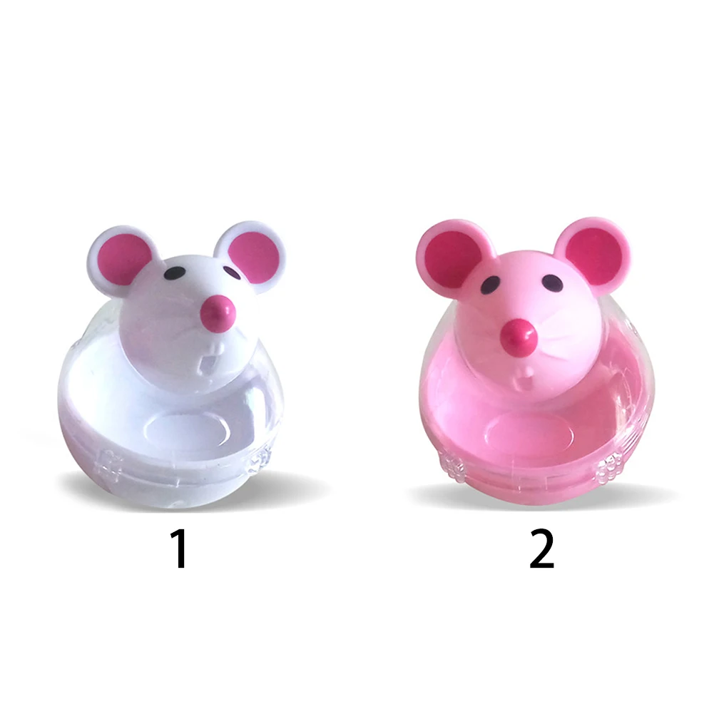 Новая игрушка Кормушка для домашних животных кошек забавная мышь протекающие