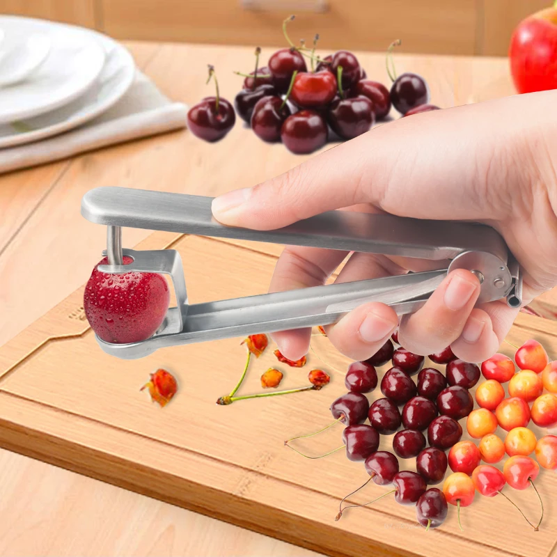 Ручной инструмент для удаления Вишни из нержавеющей стали кухонные