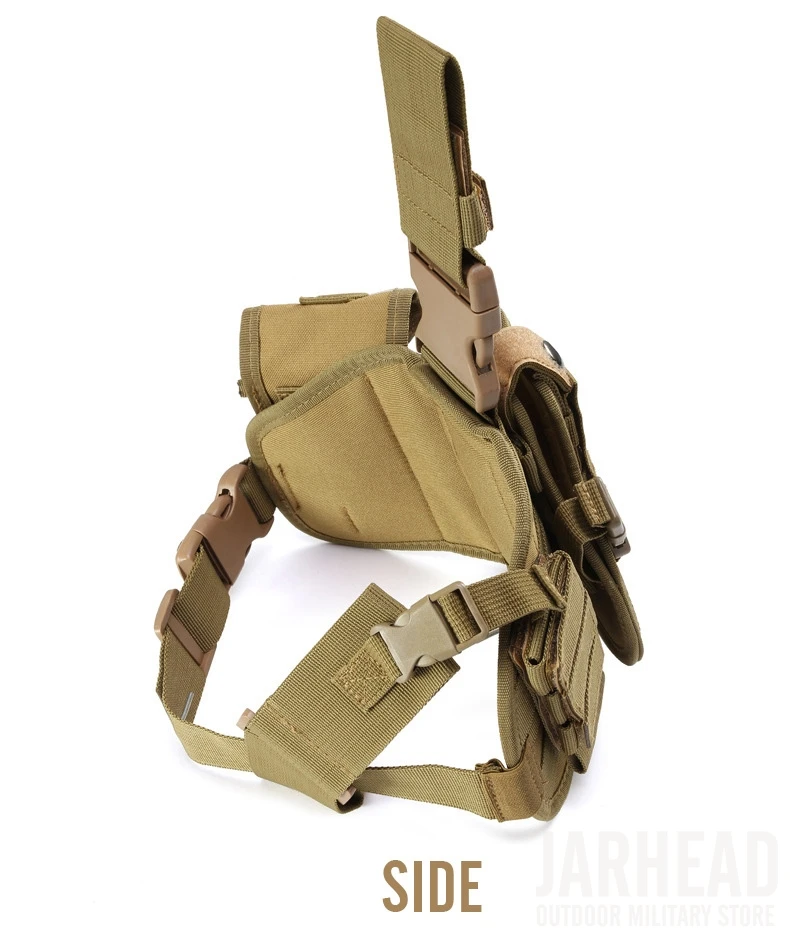 Тактический Molle Drop Leg платформа и пистолет кобура Glock страйкбол Бедро пистолет Регулируемый Торнадо ноги кобура Охота