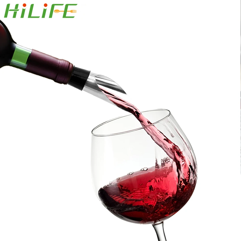 Бутылка HILIFE для вина наполнитель спирта из нержавеющей стали красного пробка