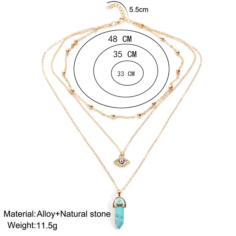 8 цветов в стиле Бохо этнические 'турецкий глаз' виде граненых стеклянных