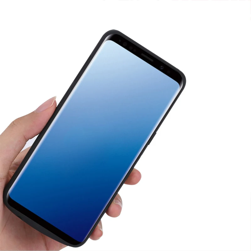 Портативный внешний аккумулятор задняя крышка батарея для Samsung Galaxy S9 Plus зарядное