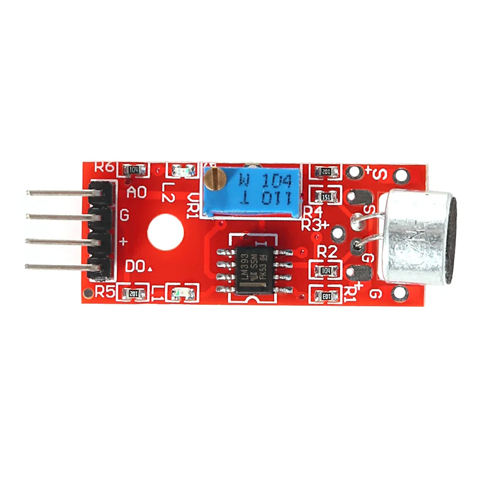 3 шт. 5 KY-037 4pin голосовой/звуковой/датчик обнаружения модуль микрофона передатчик