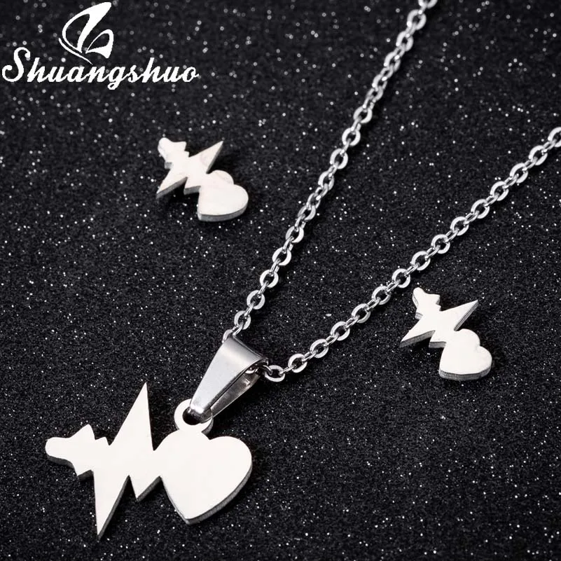 Silver Shuangshuo, ожерелье с кулоном в виде кошки, для женщин, нержавеющая сталь, длинная цепочка, ожерелье, выдалбливают, животное, колье, колье, Женские Ювелирные изделия - Окраска металла: Silver