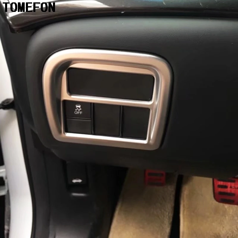 TOMEFON 1 шт. для Acura CDX 2016 2017 2018 ABS Хромированная передняя фара Противоскользящий