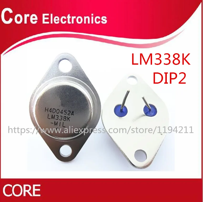 10 шт./лот LM338K LM338 TO 3 5A New|Интегральные схемы| |