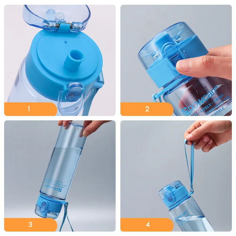 Abay BPA бесплатная бутылка для воды женщин и мужчин спортивная детская кружка с