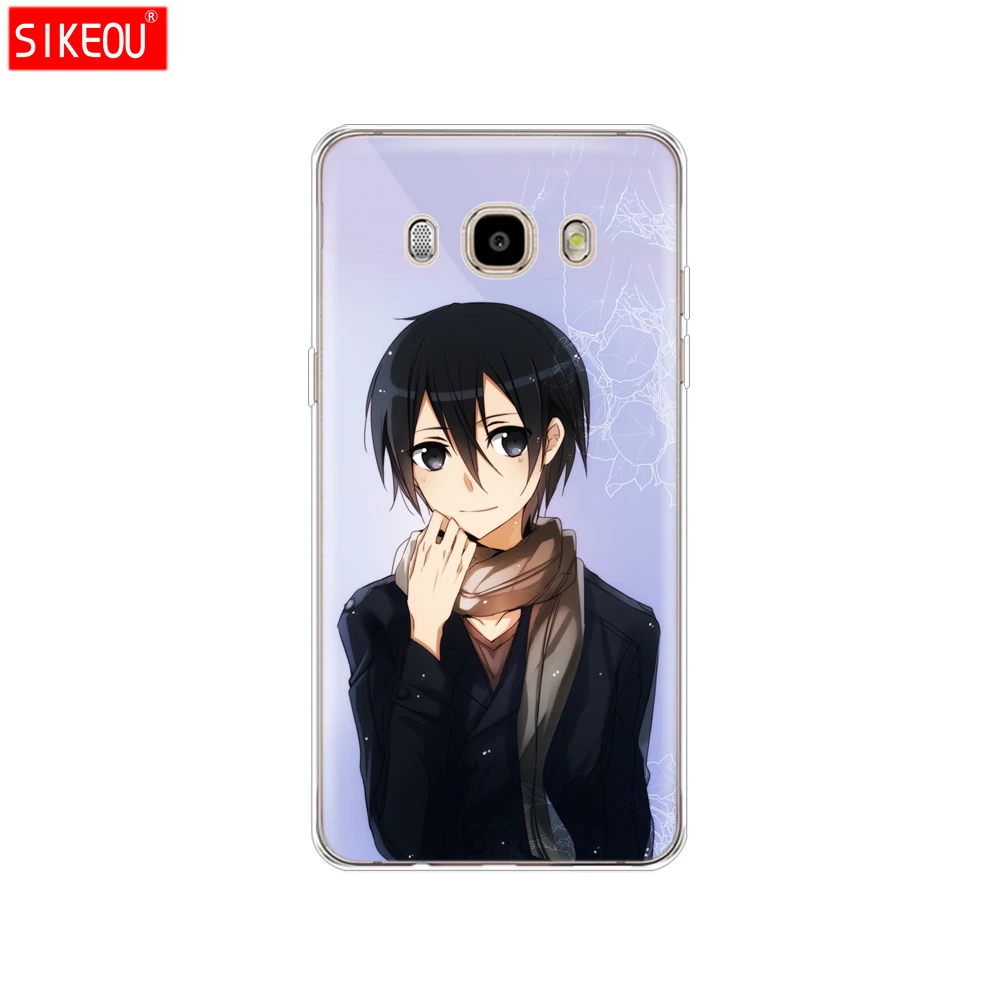 SIKEOU Sword Art Online SAO Japanese Anime silicone cover phone case for Samsung Galaxy J1 J2 J3 J5 J7 MINI 2016 2015 prime | Мобильные