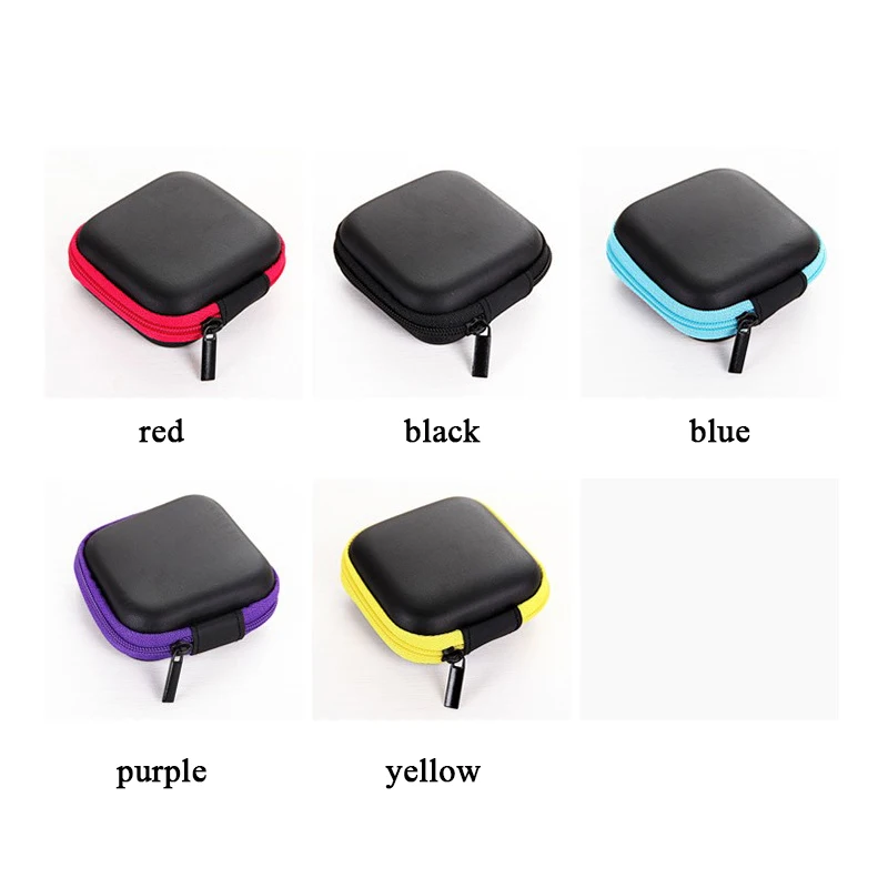 Чехол для наушников luluhut Жесткий сумка хранения usb-кабель органайзер SD-карты