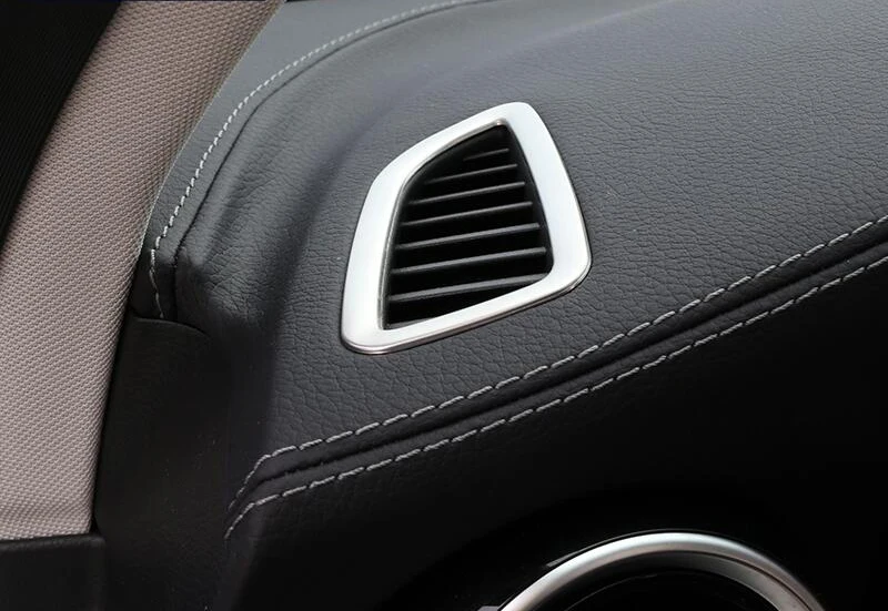 2 шт. накладки на переднюю панель автомобиля Mercedes Benz GLC X253 GLC200 260 300|side air vents|car trimcar