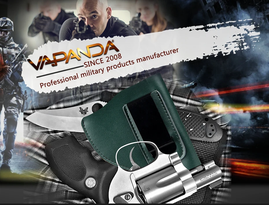Кобура из спилка для J Frame Revolver Телец Ругер S& W Тактический Универсальный скрытый ремень кобура iwb S& W Модель 60/640