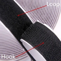 49 m flex tape hook loop fastener nylon sticker with super glue sewing camo shoes self adhesive bags clothing accessories hooks