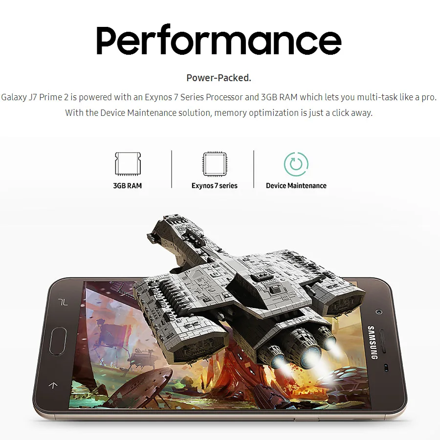 2018 Новый samsung Galaxy J7 премьер 2 G611F DS LTE мобильный телефон 5 &quot3 ГБ Оперативная память