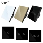 EUUK Стандартный сенсорный выключатель с украшением в виде кристаллов стекло Панель черный Огнеупорный настенный светильник Экран Переключатель 123 местный 1 позиционный для умного дома