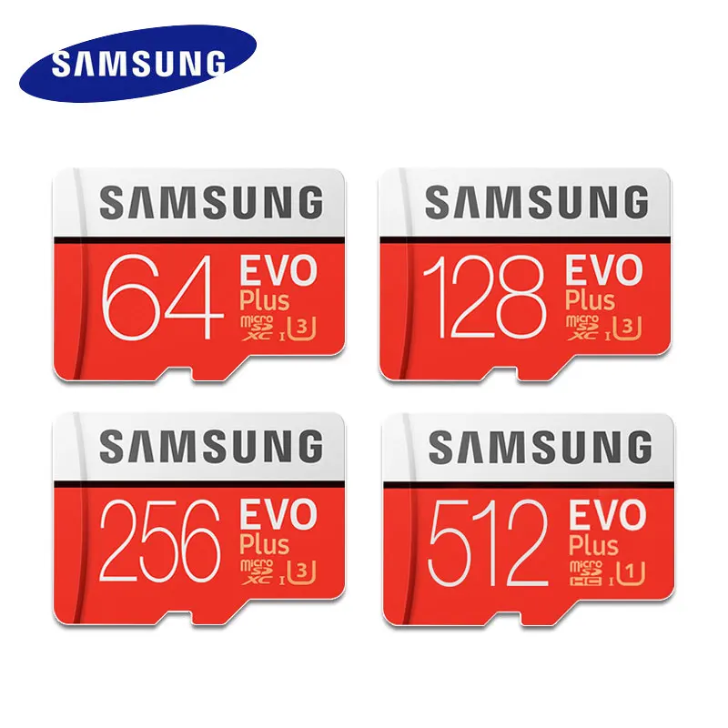 Оригинальная карта памяти SAMSUNG EVO Plus 32 Гб SDHC класс 10 Micro SD C10 U3 TF карты Trans Flash SDXC 64 128