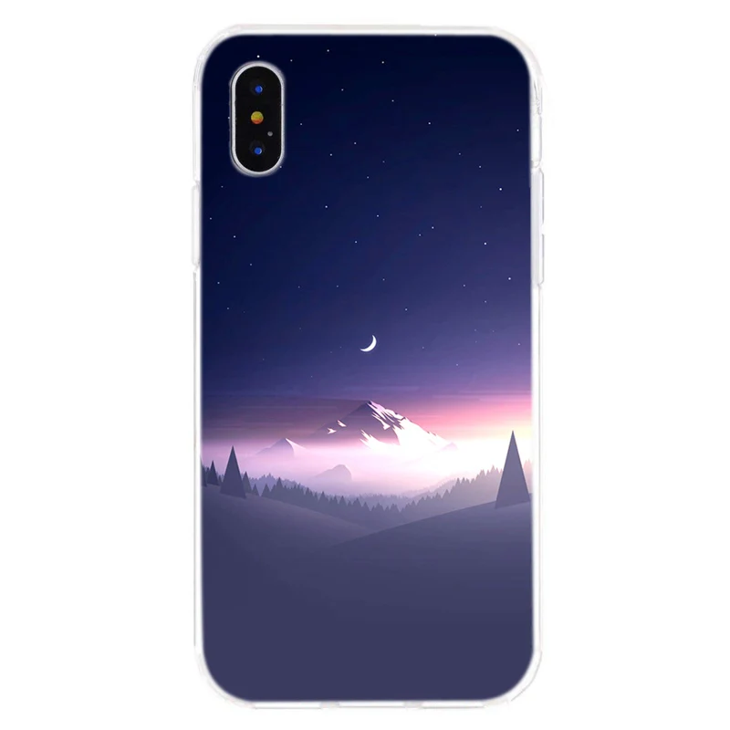 Мягкий чехол для мобильного телефона iPhone X XS XR волны океана iPhone6 7 8 plus Max Fundas Coque I017 |