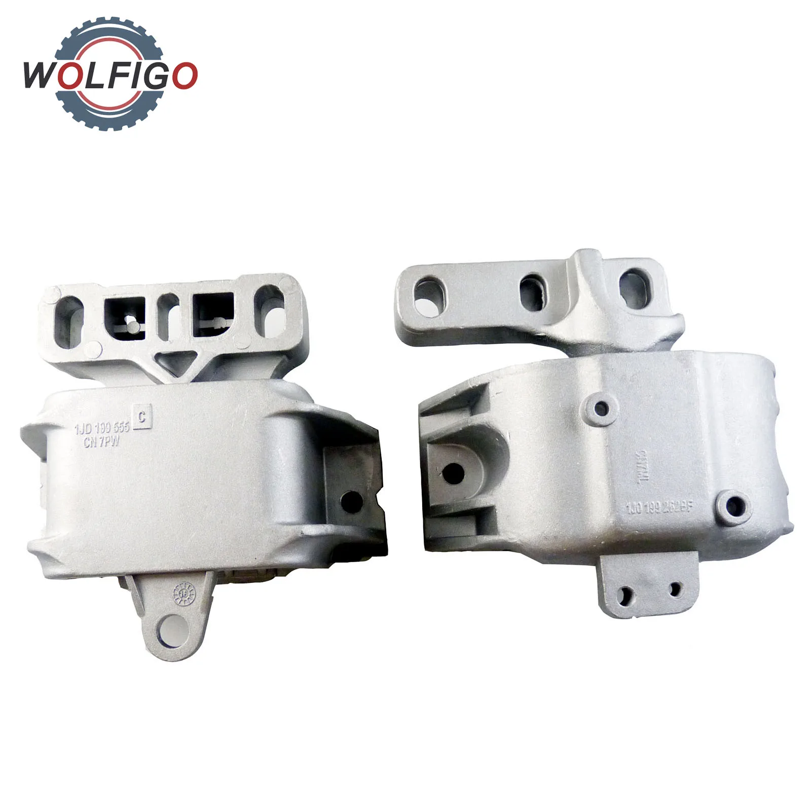 WOLFIGO 2 шт./пара моторное крепление двигателя передний левый и правый 1J0199555 для VW