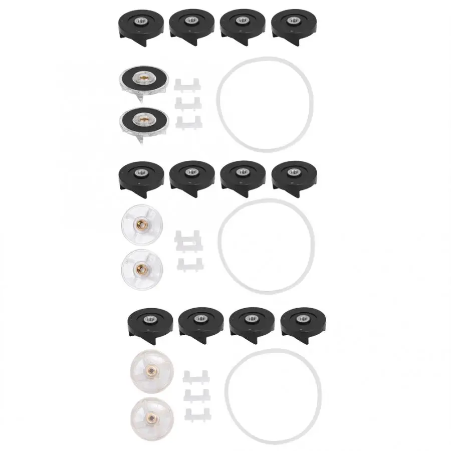 Juicer Blender Machine Accessories of 6 Base Gear and Blade Replacement Part for Magic Bulle 250W |
