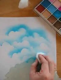 Облако солнце чайки Скрапбукинг инструмент карточка DIY альбом Маскировка