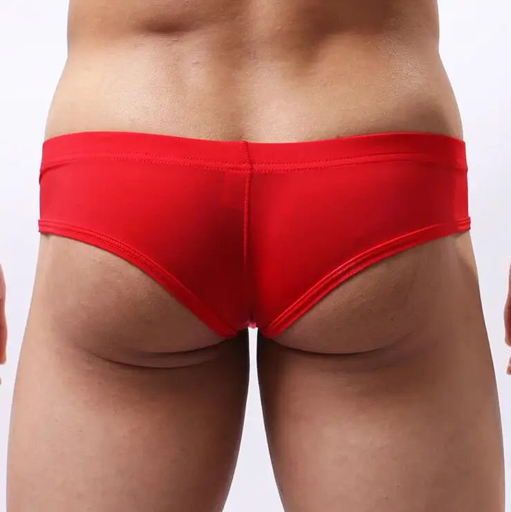 COCKCON мужские ледяные шелковые низкая проницаемость Тонкие штаны мужское