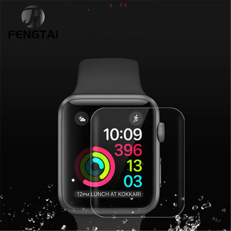 2 шт. Защитная пленка для Apple Watch Series 3 1 38 мм 42 мм|Защитные стёкла и плёнки телефонов|