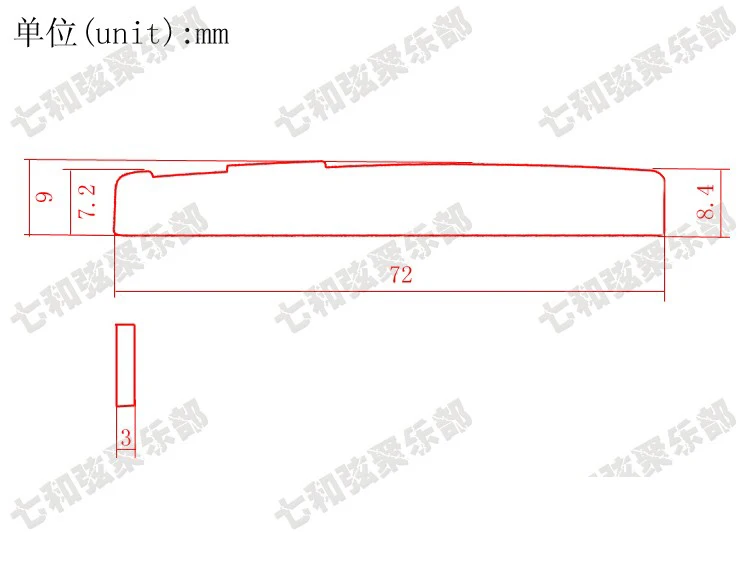 Седло с костяной перемычкой для левой руки седло акустической фольклорной