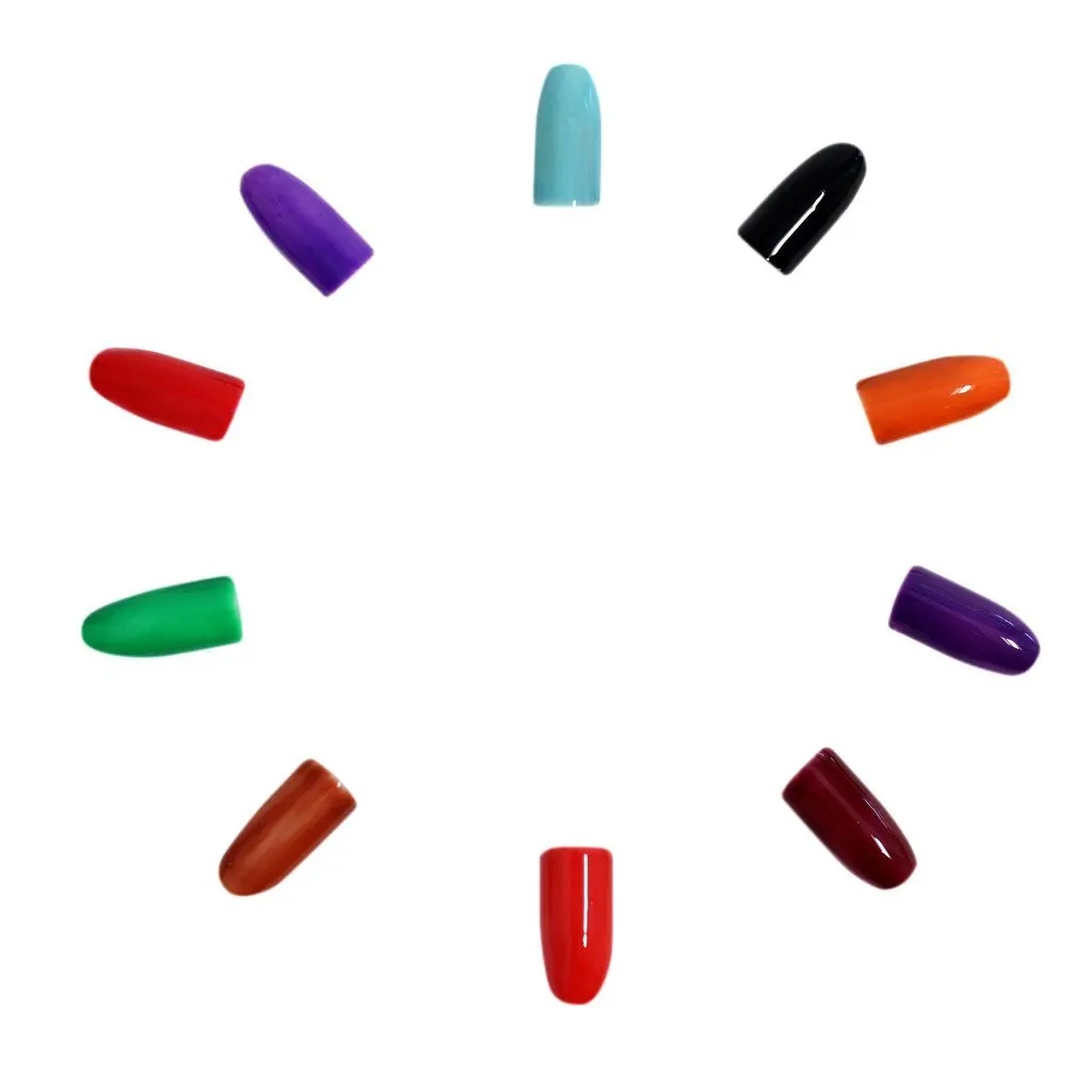 Set of 10 Metallic UV Color Gels for Nail Art | Красота и здоровье