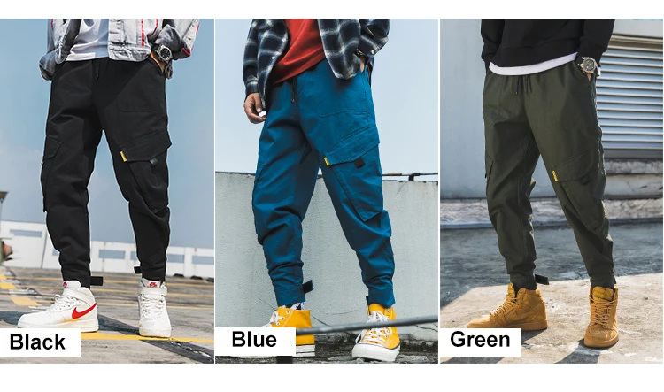 LAPPSTER мужские уличные брюки-карго в стиле хип-хоп, мужские черные повседневные спортивные штаны Harajuku, мужские цветные штаны для бега 3XL