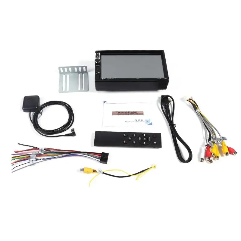 Обновление 7-дюймовый HD Bluetooth MP5 плеер автомобильное общее gps навигации интеграции Android 8,1 изображение заднего вида видео Вход