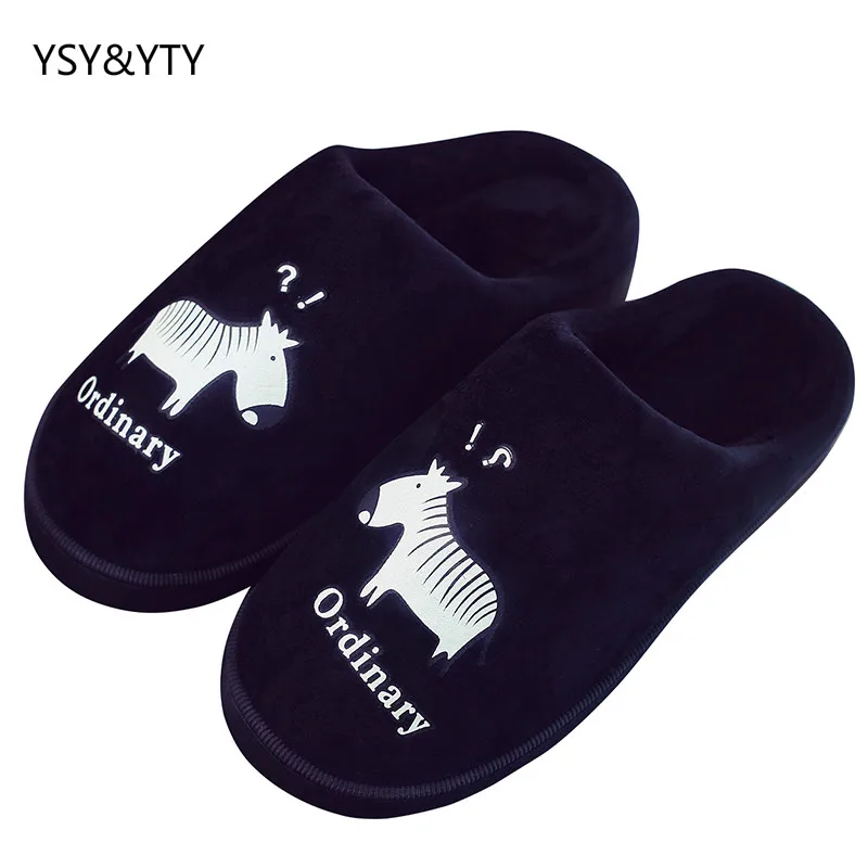 2019 Winter couple cotton slippers female indoor warm non-slip cute bag with the home month lint male winter | Обувь