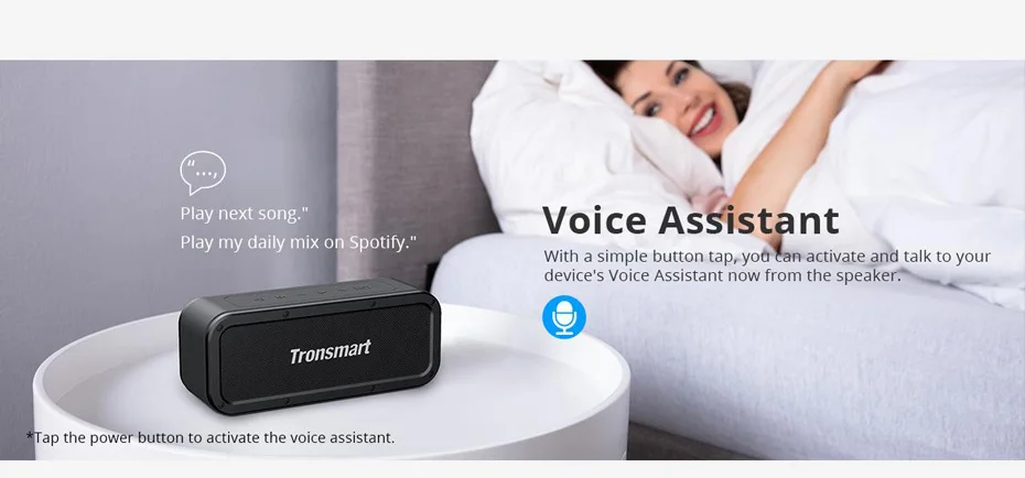 Tronsmart Force Bluetooth 5,0 динамик IPX7 водонепроницаемый 40 Вт Музыка объемный открытый портативный динамик 15 ч воспроизведение сабвуфер NFC